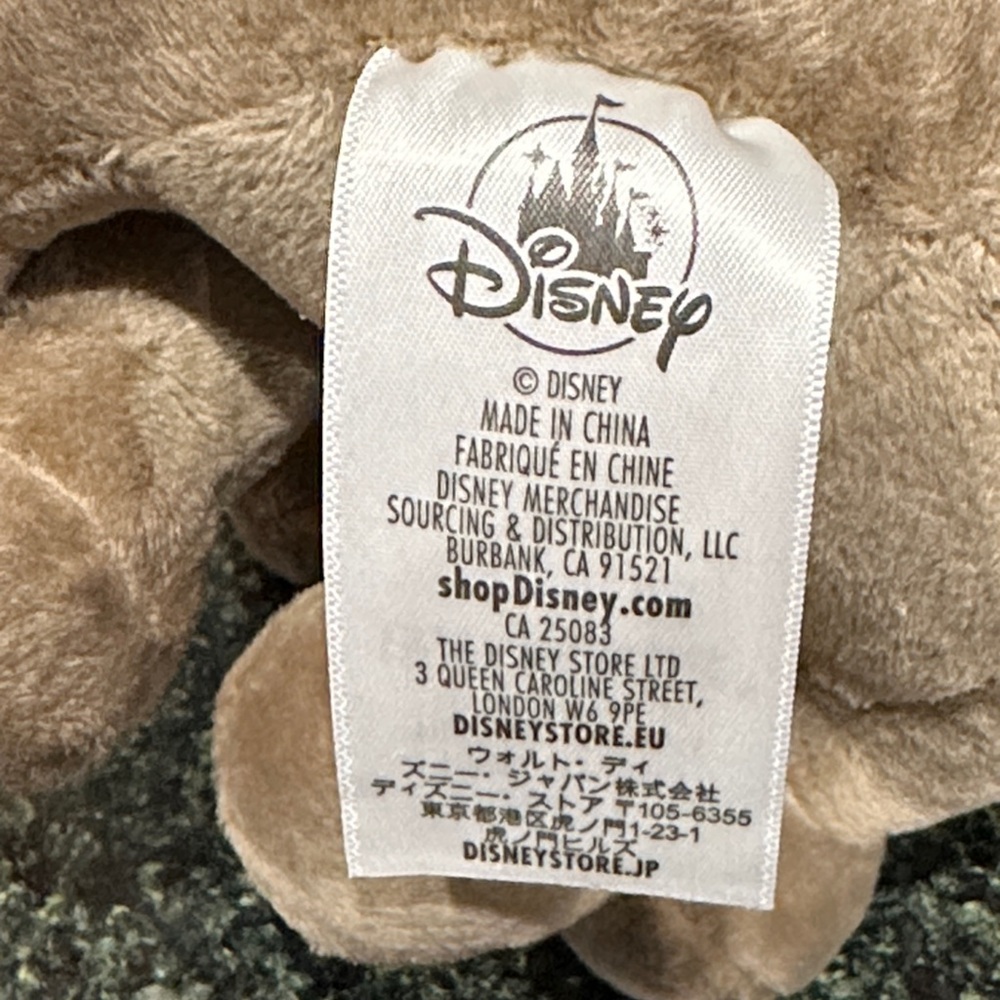 Disney Furrytale Friends Hathi baby elephant plush jungle book NWT new gift 9” - Picture 10 of 10